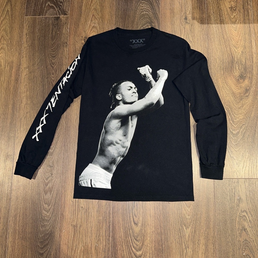 XXXTentacion Memorial Long Sleeve Shirt – Black
